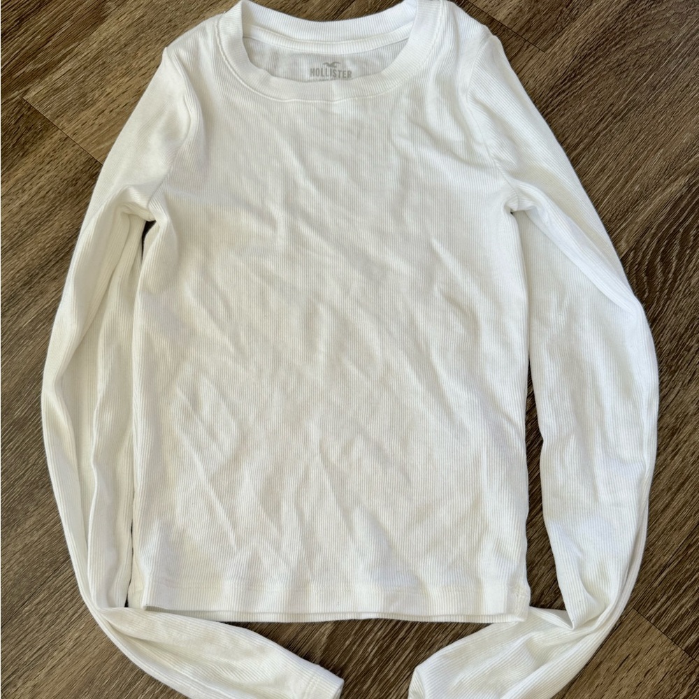 Selling plain white long sleeve!